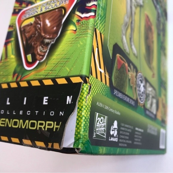 NIB Alien XENOMORPH DRONE Action Figure 7 In Collectable Fully Posable Alien Toy - Picture 8 of 8